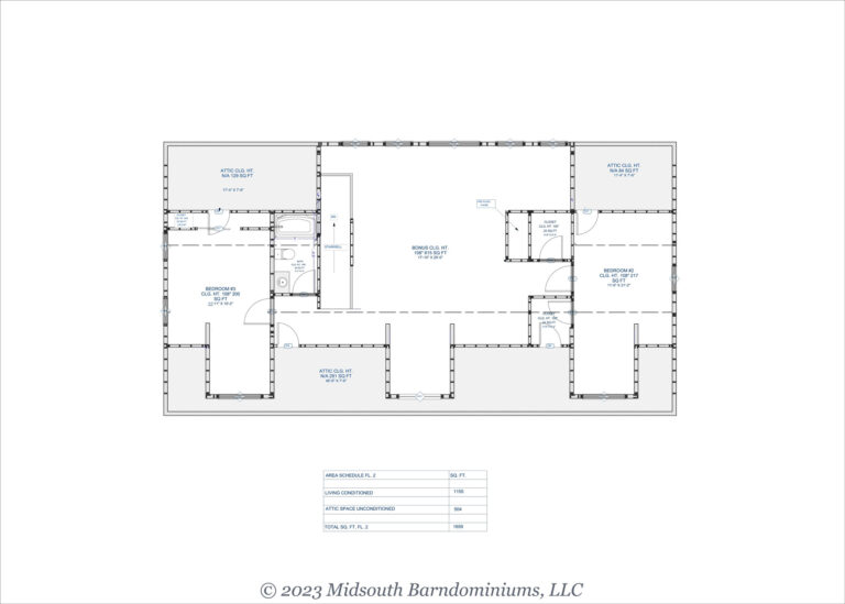 Iris Upstairs Floor Plan