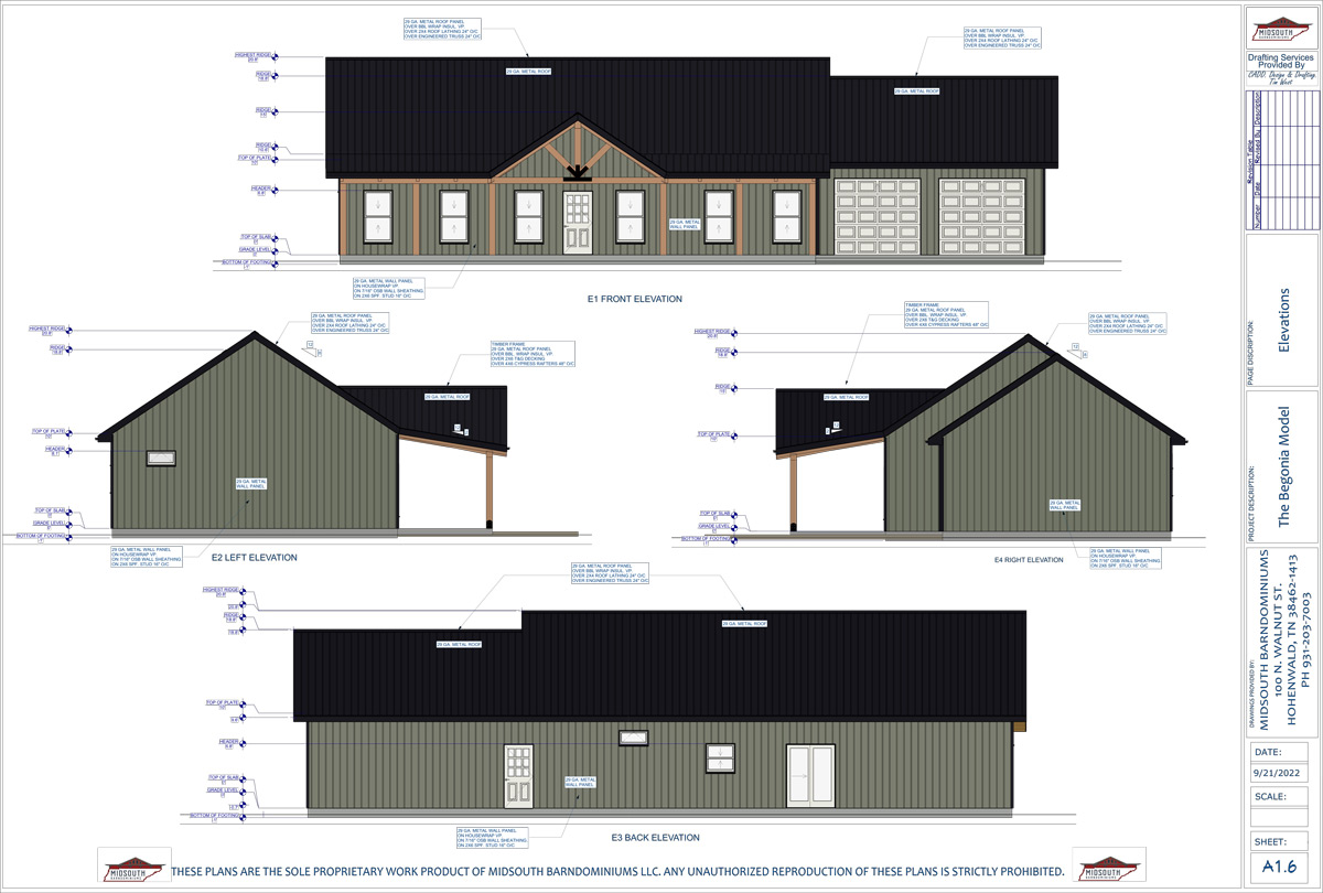 The Begonia - Blueprints - Image 4