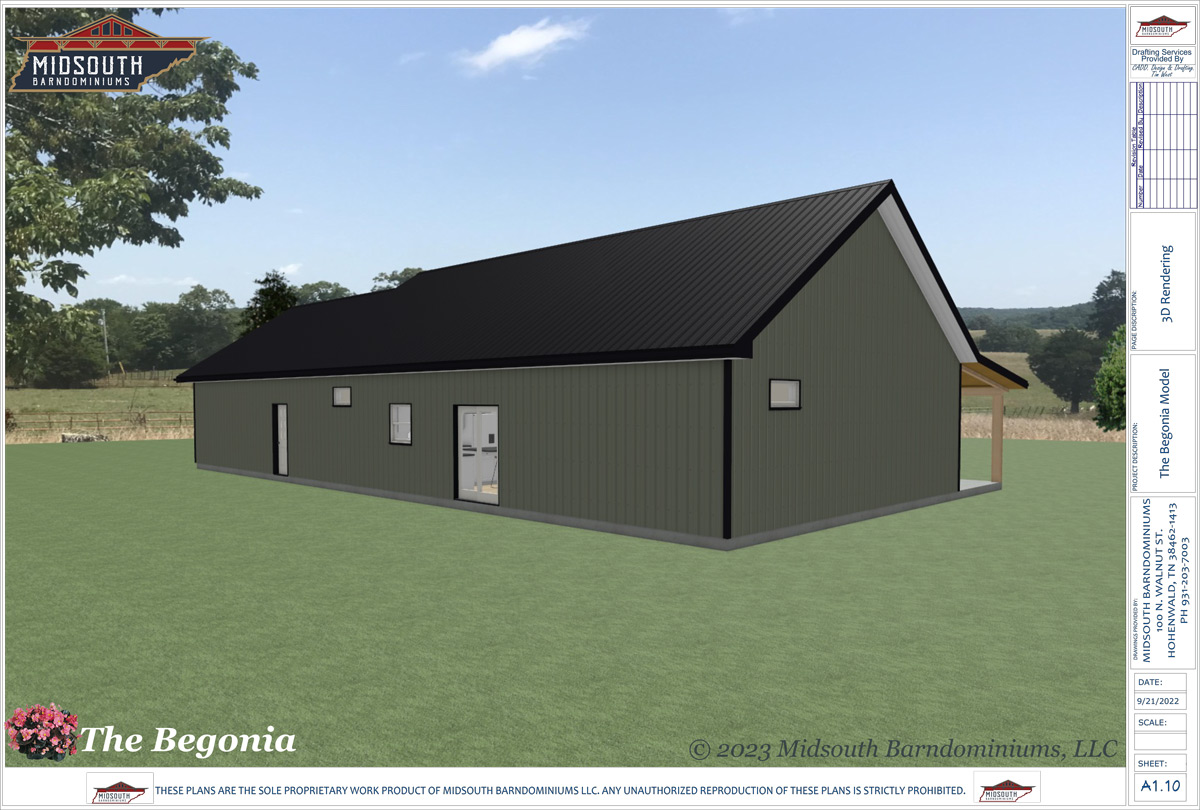 The Begonia - Blueprints - Image 6