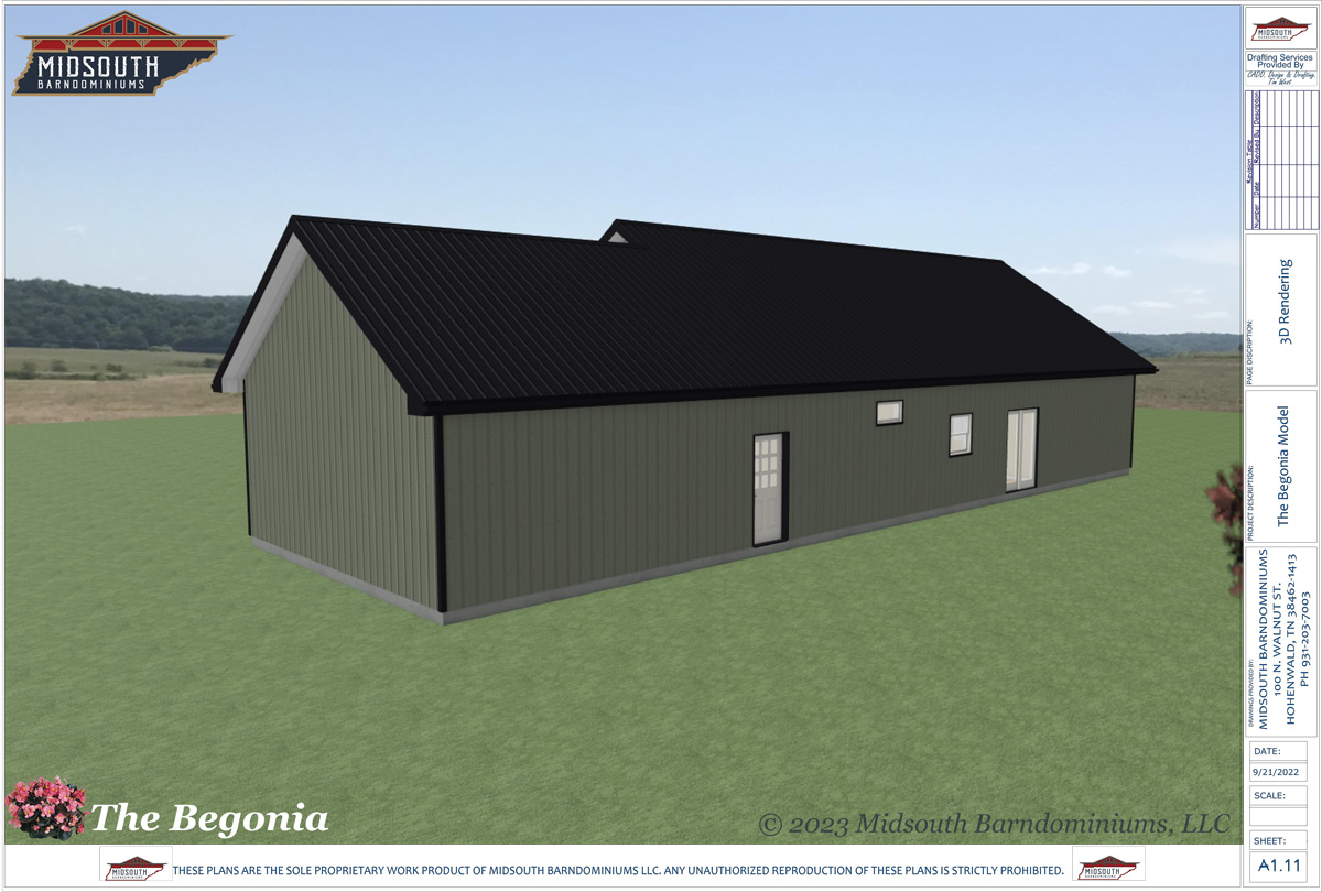 The Begonia - Blueprints - Image 5