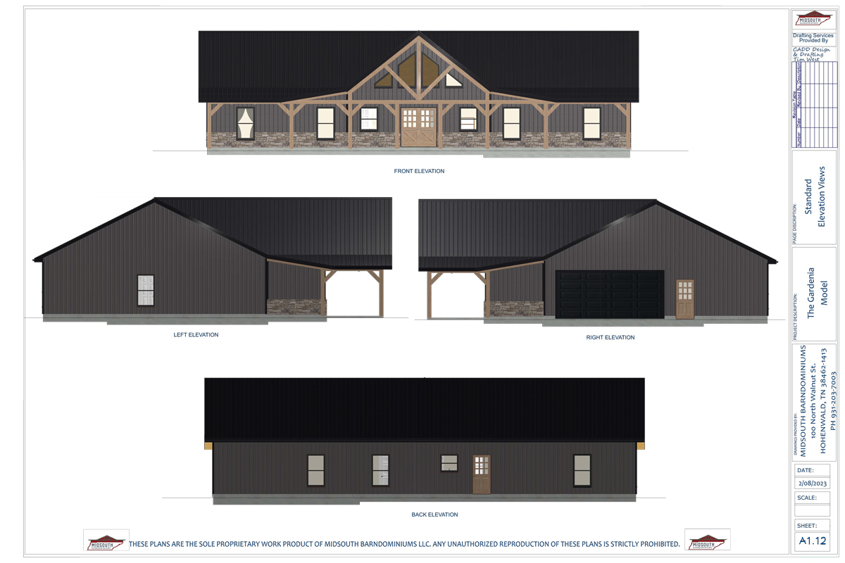 The Gardenia B - Blueprints - Image 10
