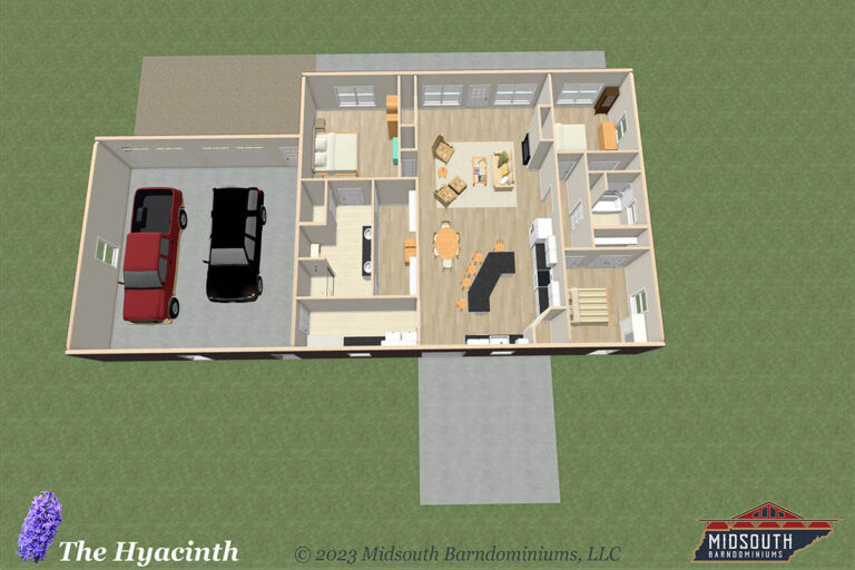 Hyacinth 3D Floor Plan