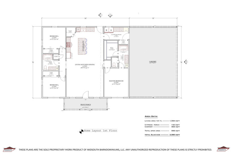 The Lily Floor Plan