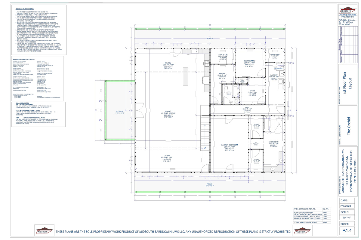 The Orchid - Blueprints - Image 2