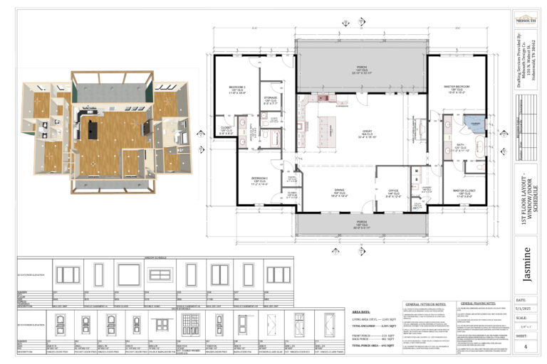 Jasmine Floor Plan.