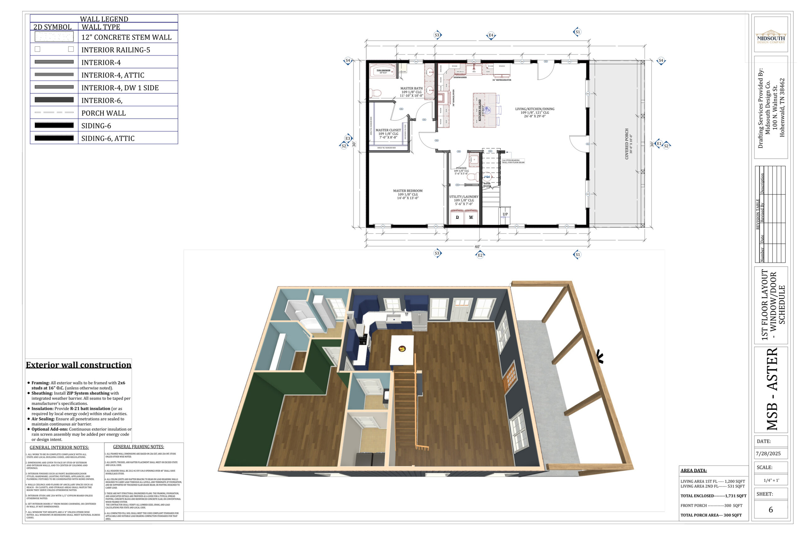 The Aster - Blueprints - Image 3