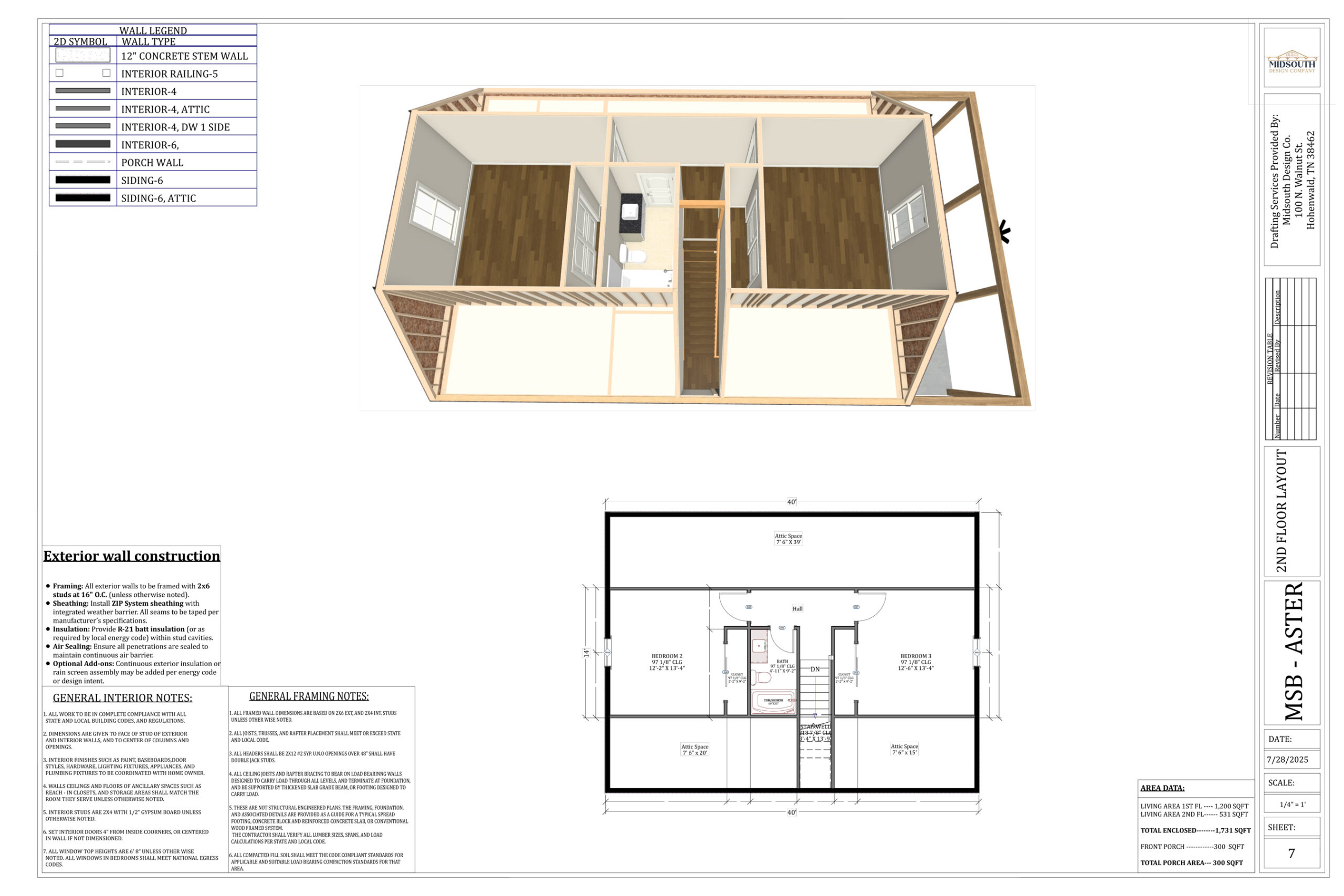 The Aster - Blueprints - Image 4